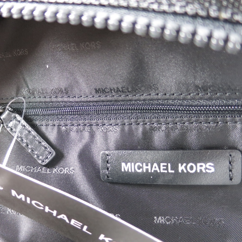 Michael Kors Mens Travis Nylon Backpack Black NWT - Picture 10 of 11